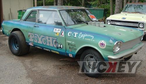 1963 Chevy II Vintage Gasser Pyscho Too Injected Big Block