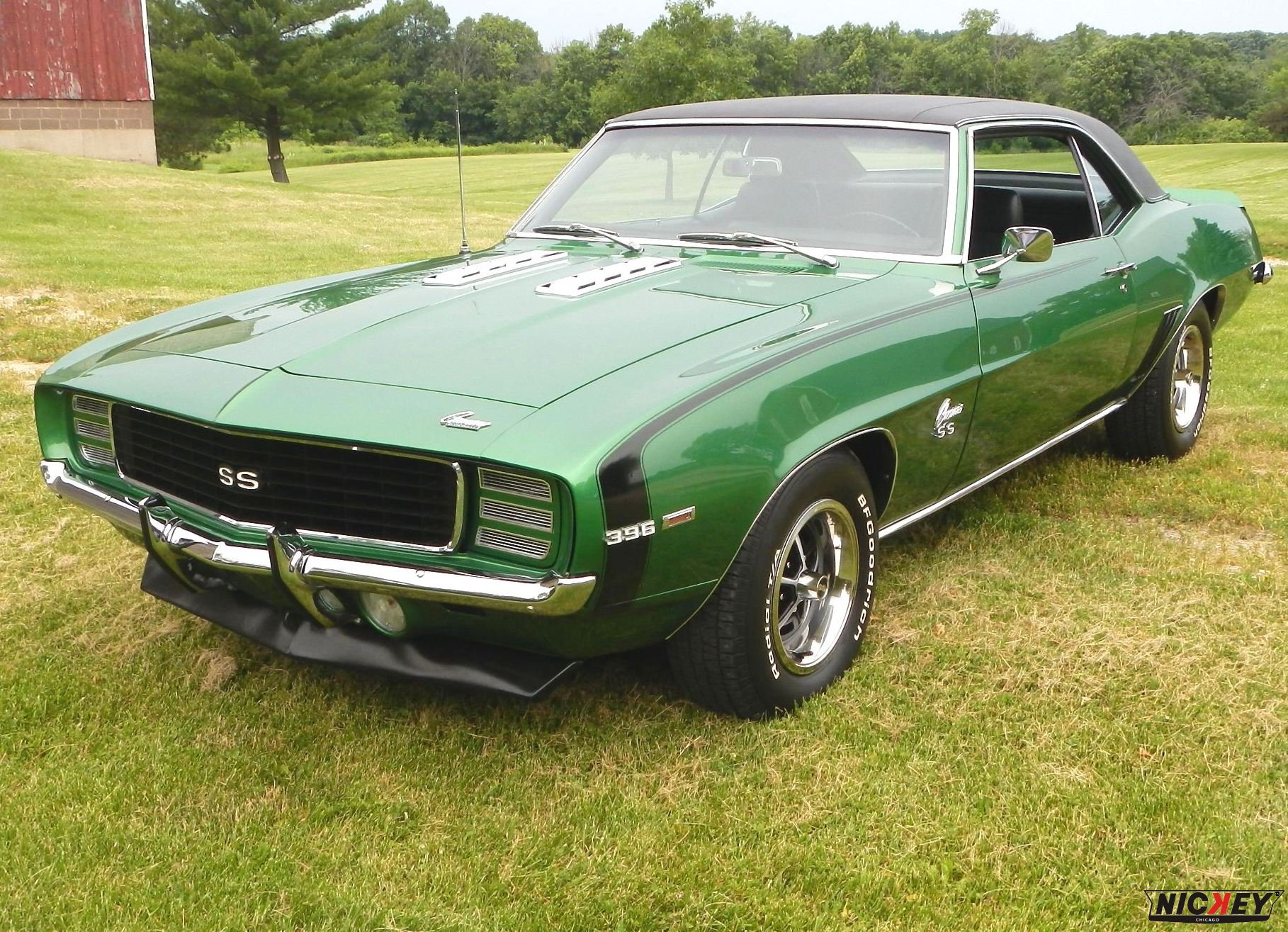 1969 Camaro RS SS 396 Rally Green