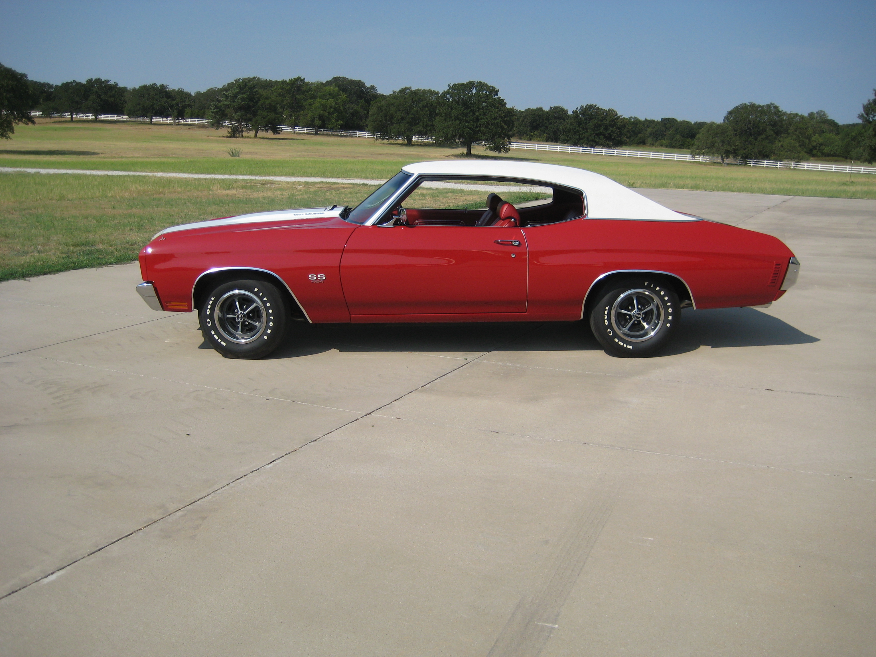 1970 LS6 Chevelle Red w/Red Numbers Matching Documented