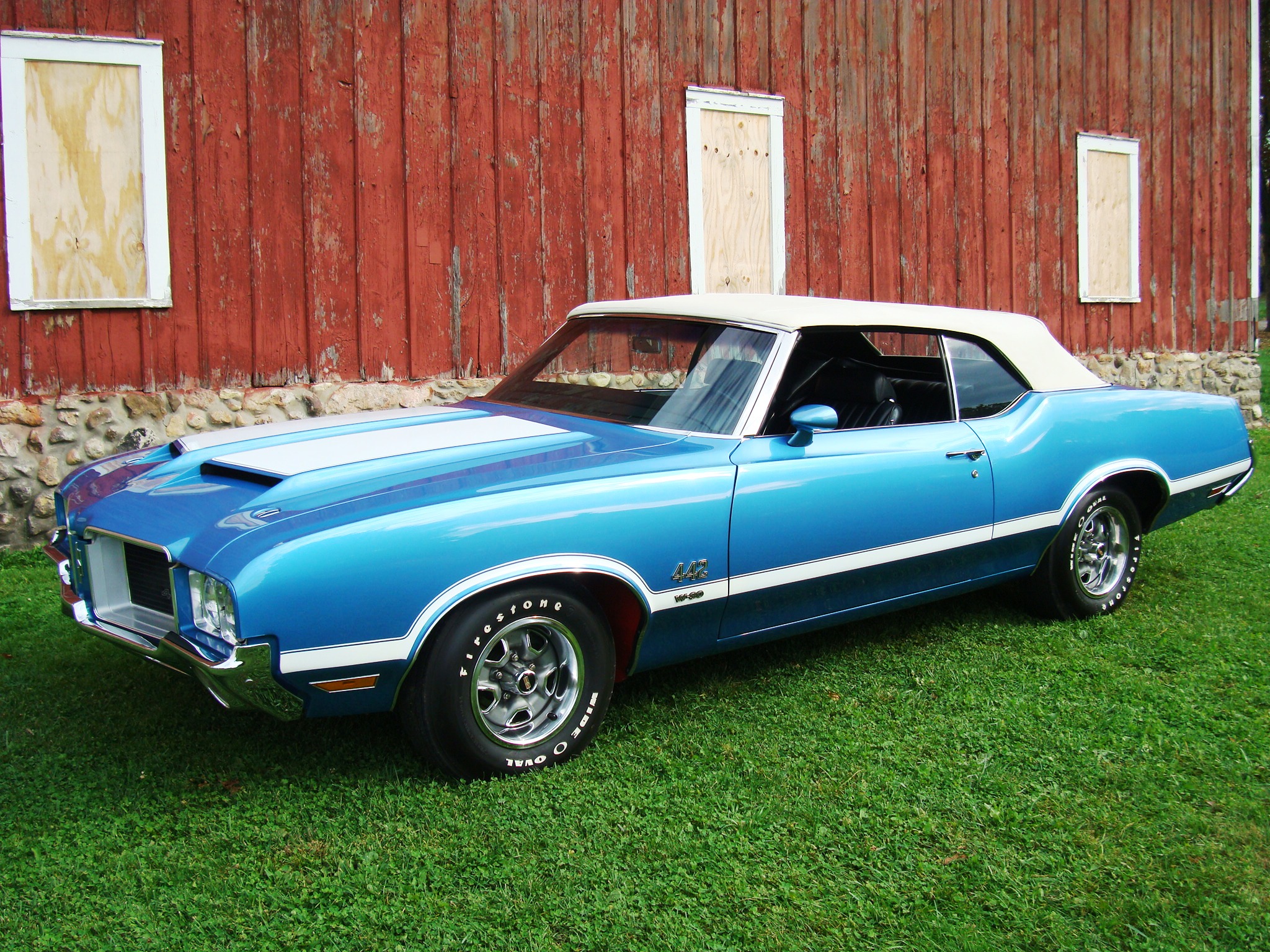 1971 W30 Convertible Viking Blue