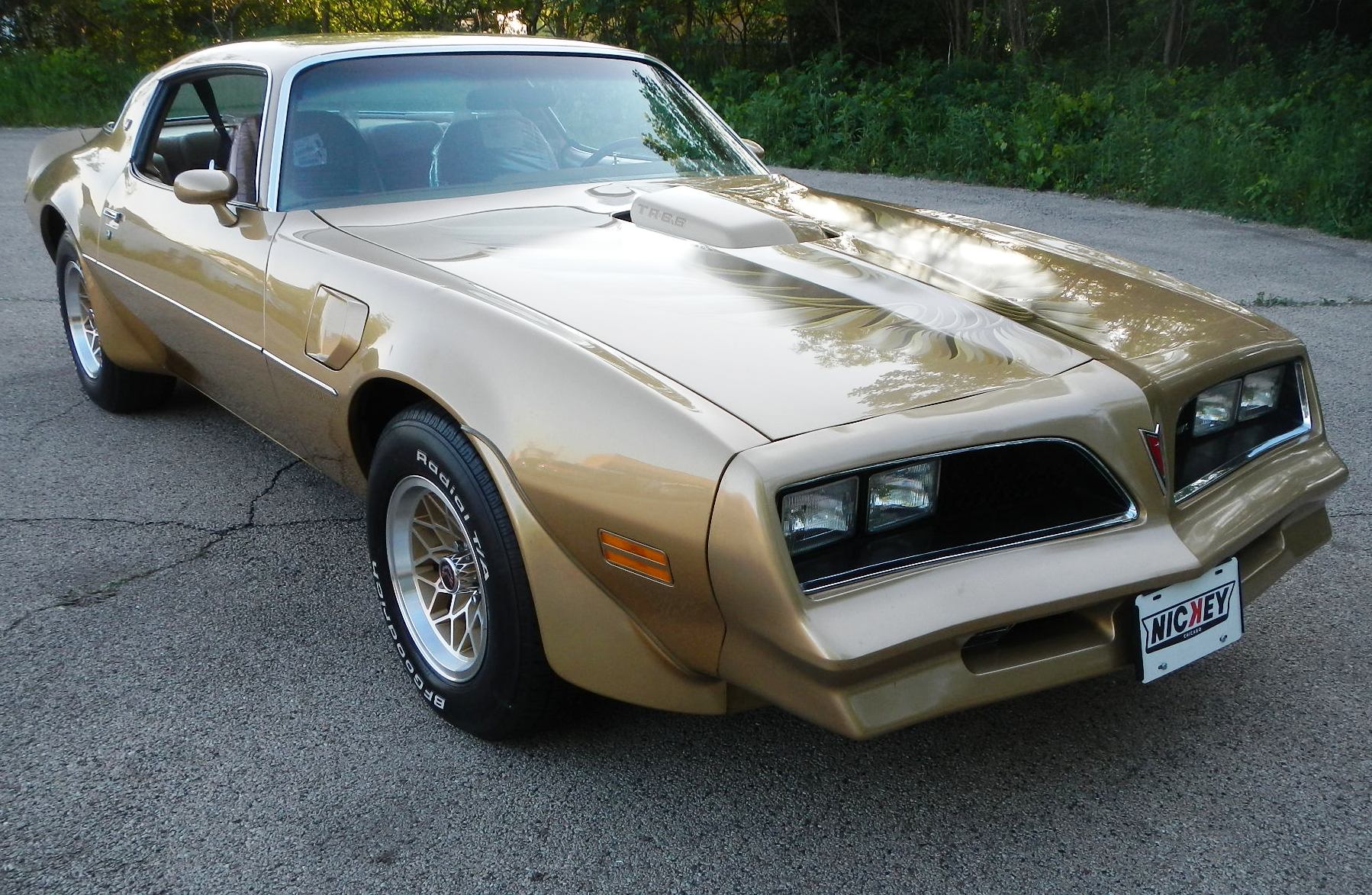 1978 Pontiac Trans Am 6.6 L78 WS6 Gold