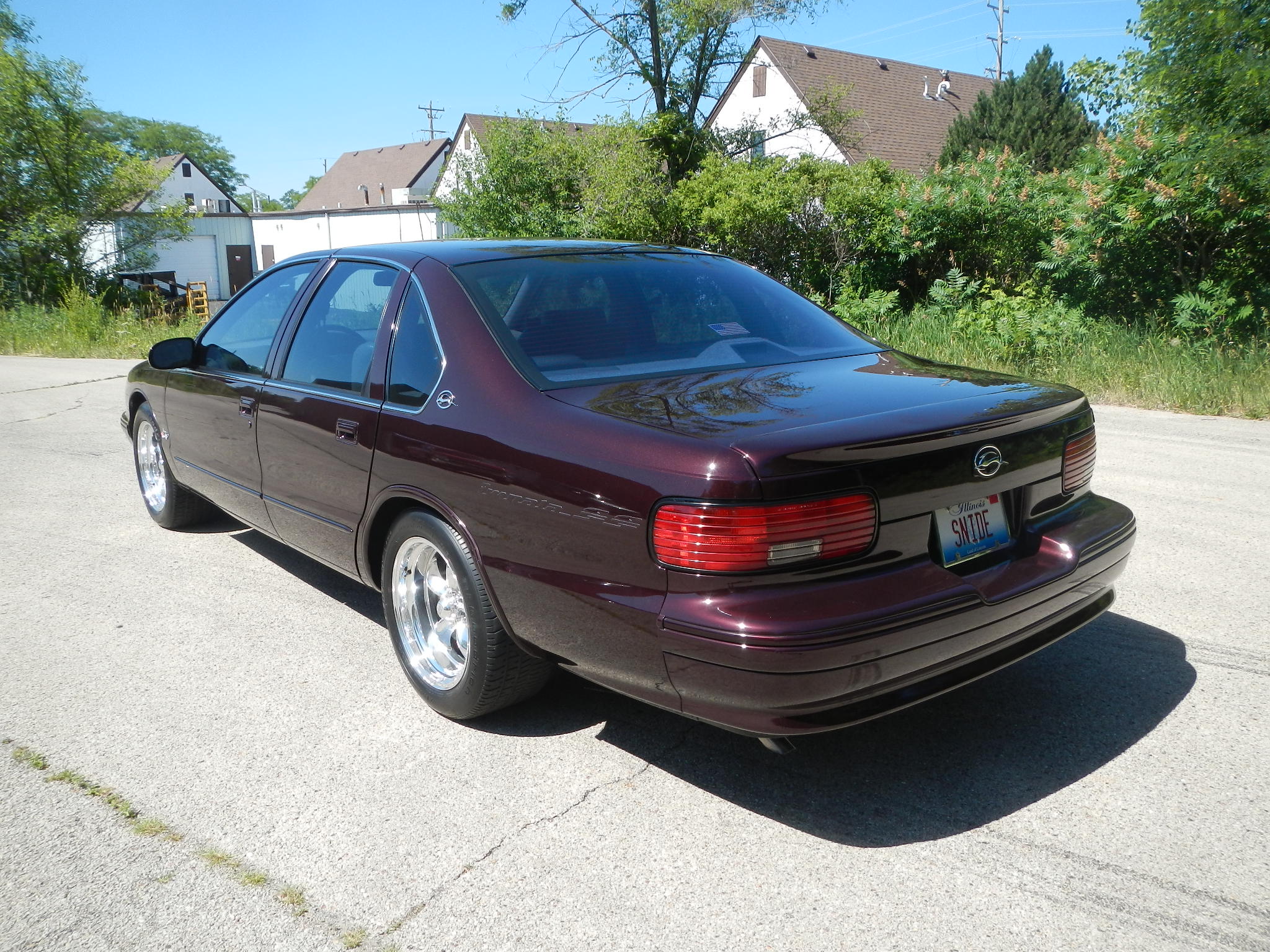 1996 Impala SS Black Cherry