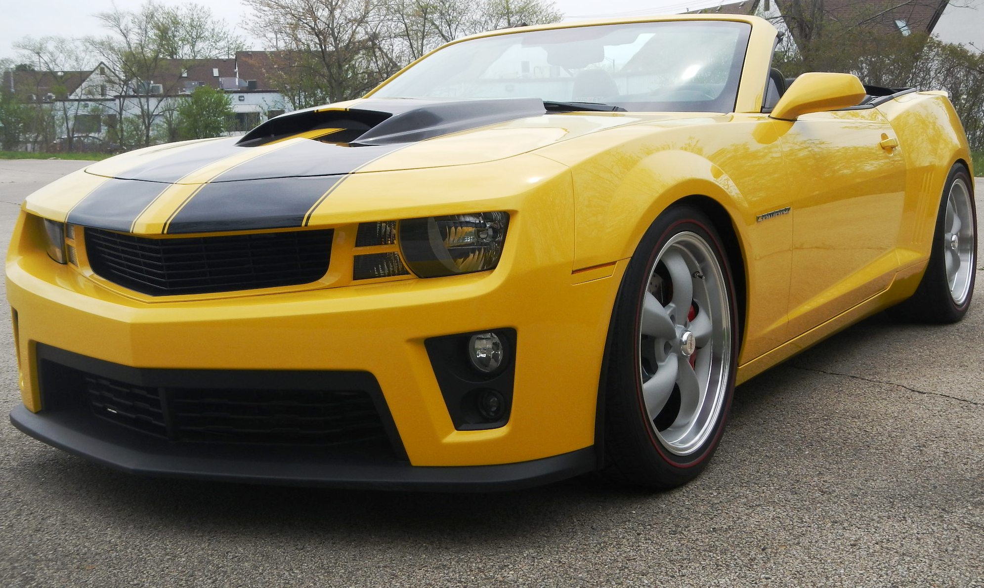 2012 Convertible Nickey Super Camaro ZL1 front facia
