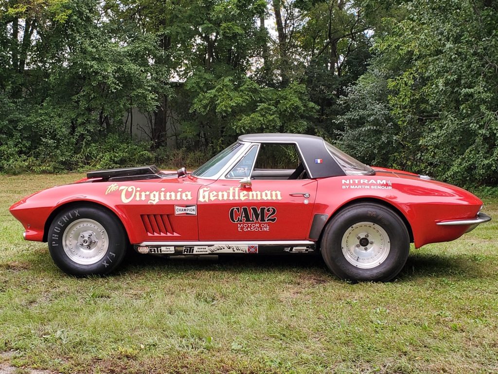1967 Corvette Convertible Race Car. ‘The Virginia Gentleman’