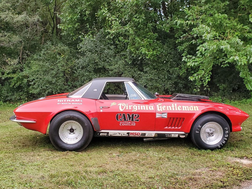 1967 Corvette Convertible Race Car. ‘The Virginia Gentleman’