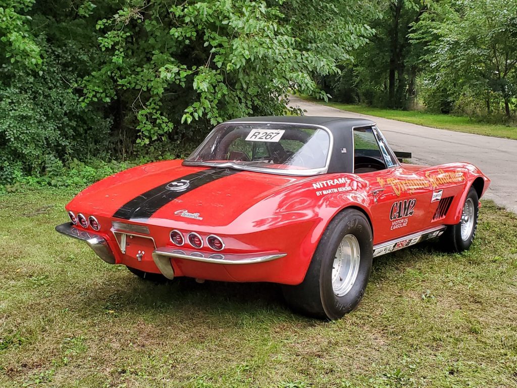1967 Corvette Convertible Race Car. ‘The Virginia Gentleman’
