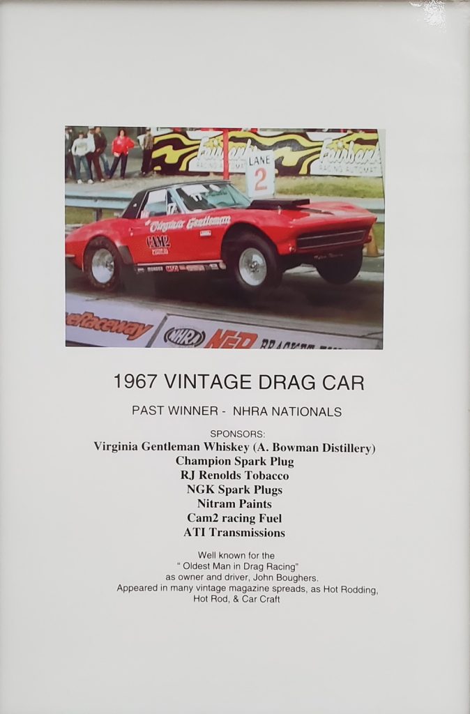1967 Corvette Convertible Race Car. ‘The Virginia Gentleman’