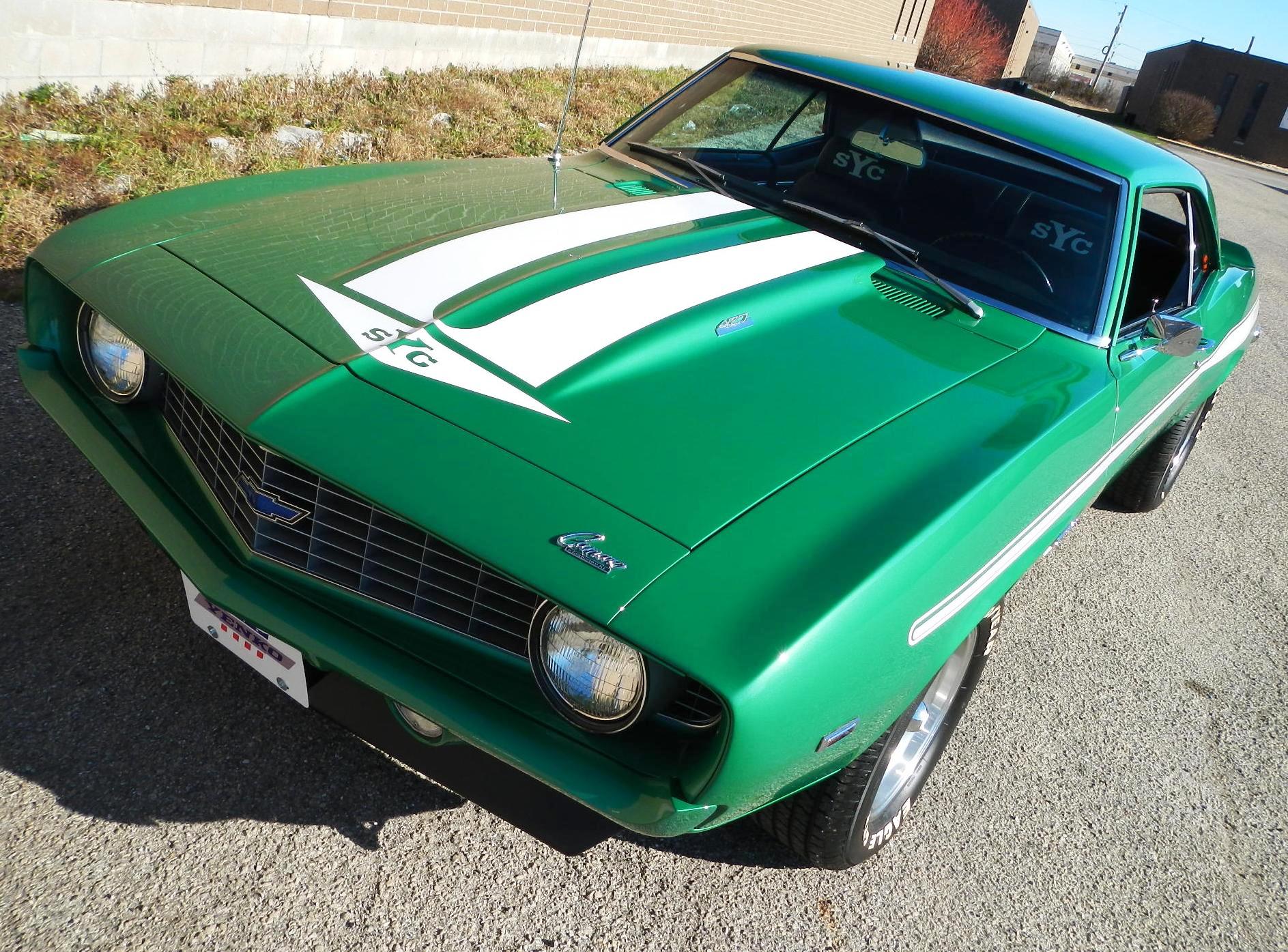 1969 Yenko Camaro tribute Rally Green
