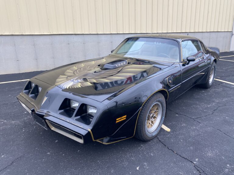 1979 Pontiac Trans Am SE outside the Nickey Performance showroom