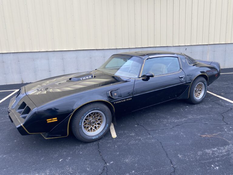 1979 Pontiac Trans Am SE front three-quarter view in the Nickey Performance lot