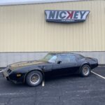 1979 Pontiac Trans Am SE side profile beneath the Nickey Performance sign