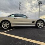 2004 Mercedes-Benz SL55 AMG side profile at sunset