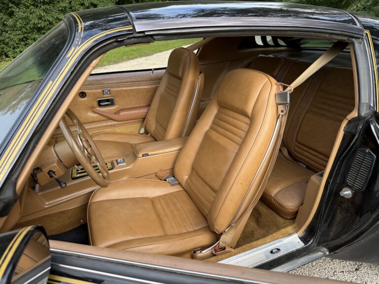 1979 Pontiac Firebird Trans Am SE camel front bucket seats