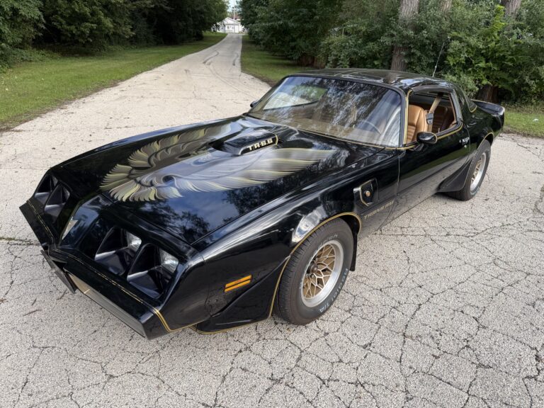 1979 Pontiac Firebird Trans Am SE, front three quarter low (alternate view)