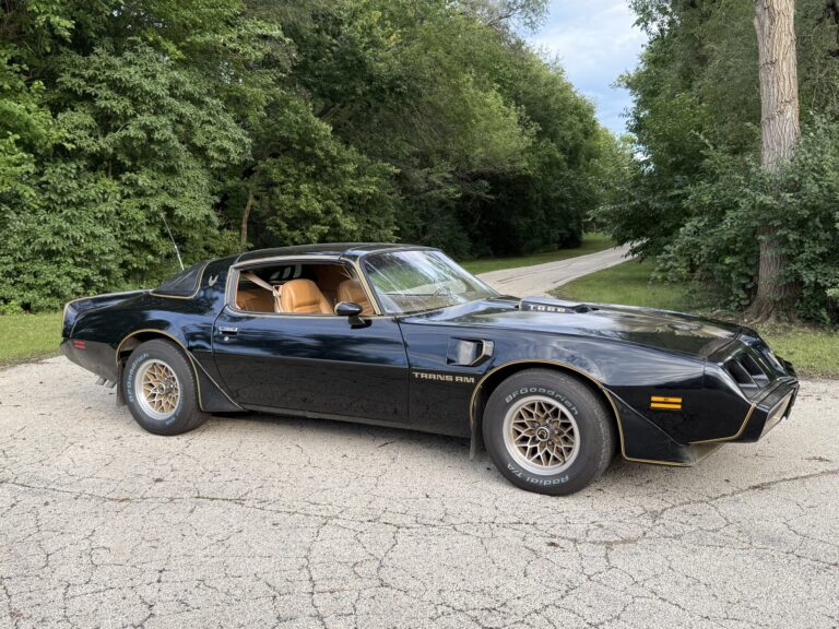 1979 Pontiac Firebird Trans Am SE, side three quarter rear