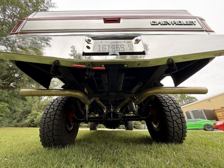 1983 Chevrolet K20 Silverado 4x4, rear underbody wide