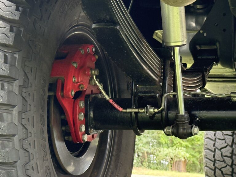1983 Chevrolet K20 Silverado 4x4, front brake and steering