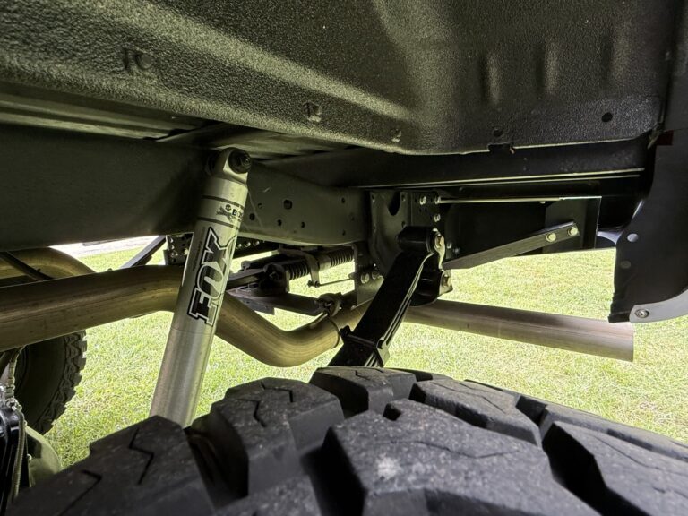 1983 Chevrolet K20 Silverado 4x4, fox shock detail
